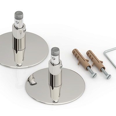 Водяной полотенцесушитель Стилье М-образный 2 полки 600х600 резьба-сгон 1", Без покрытия, арт.00014-6060