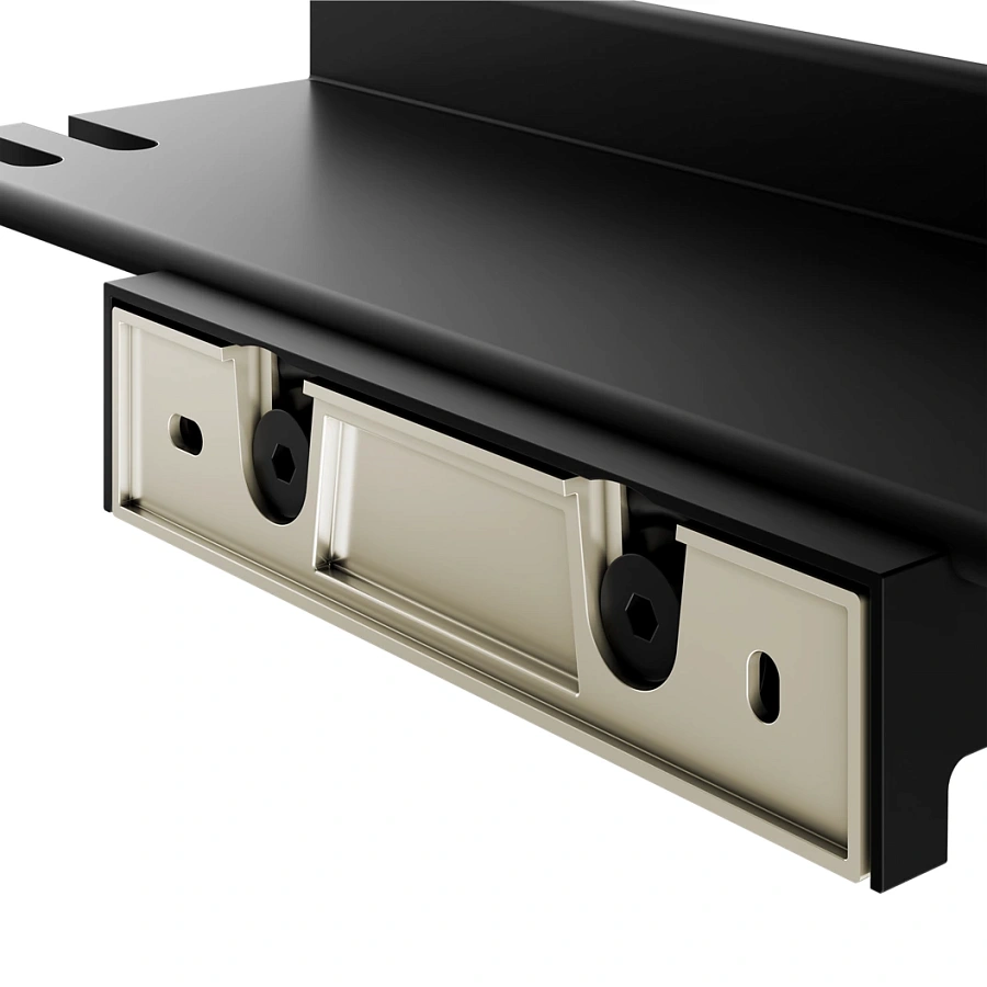 Полочка для душа Keuco Reva 12858370000 черный матовый