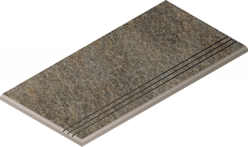 Ступень Italon DISTRICT EMERALD GRADINO ROUND GRIP 30X60 SX / ЭМЕРАЛЬД ЗАКРУГ.ГРИП 30X60 ЛЕВ