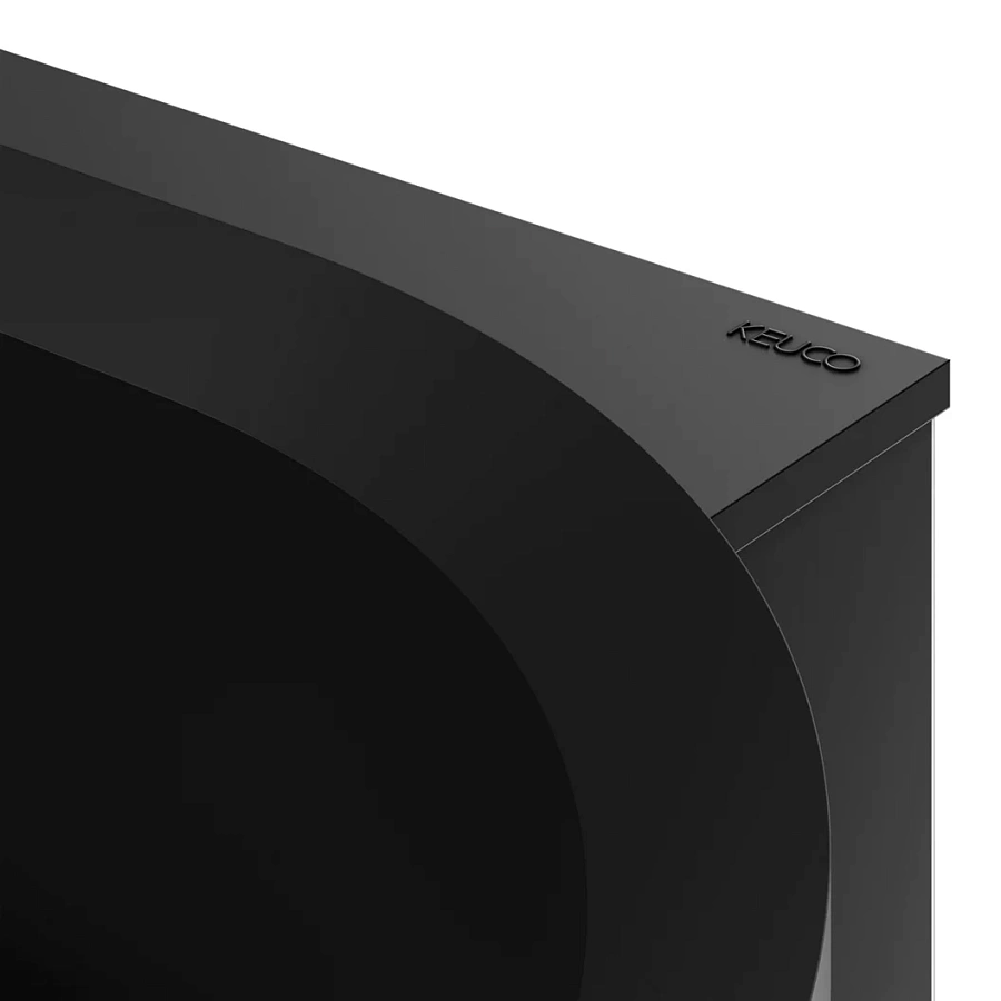 Контейнер для мусора Keuco Plan 14988370000 черный матовый / черный