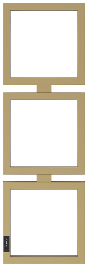 Электрический полотенцесушитель Сунержа Этюд E 1050х300 левый, Золотой шёлк, арт.32-0844-1030