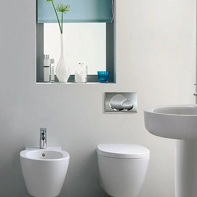 Унитаз подвесной Ideal Standard Tesi Aquablade, арт.T007901 с сиденьем Soft-close, арт.T352701