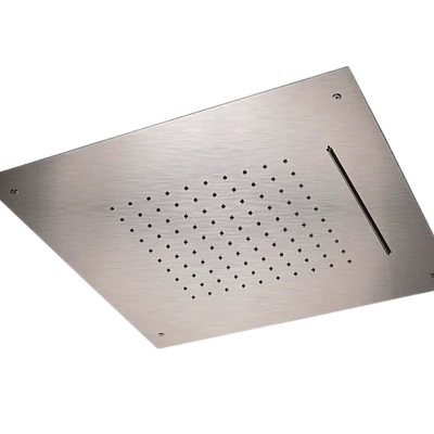 Верхний душ потолочный 50 см Remer INOX SS357SFS50C, хром