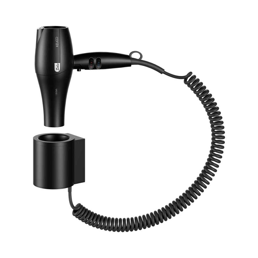 Фен для волос Keuco Plan 14995370037 черный матовый / черный