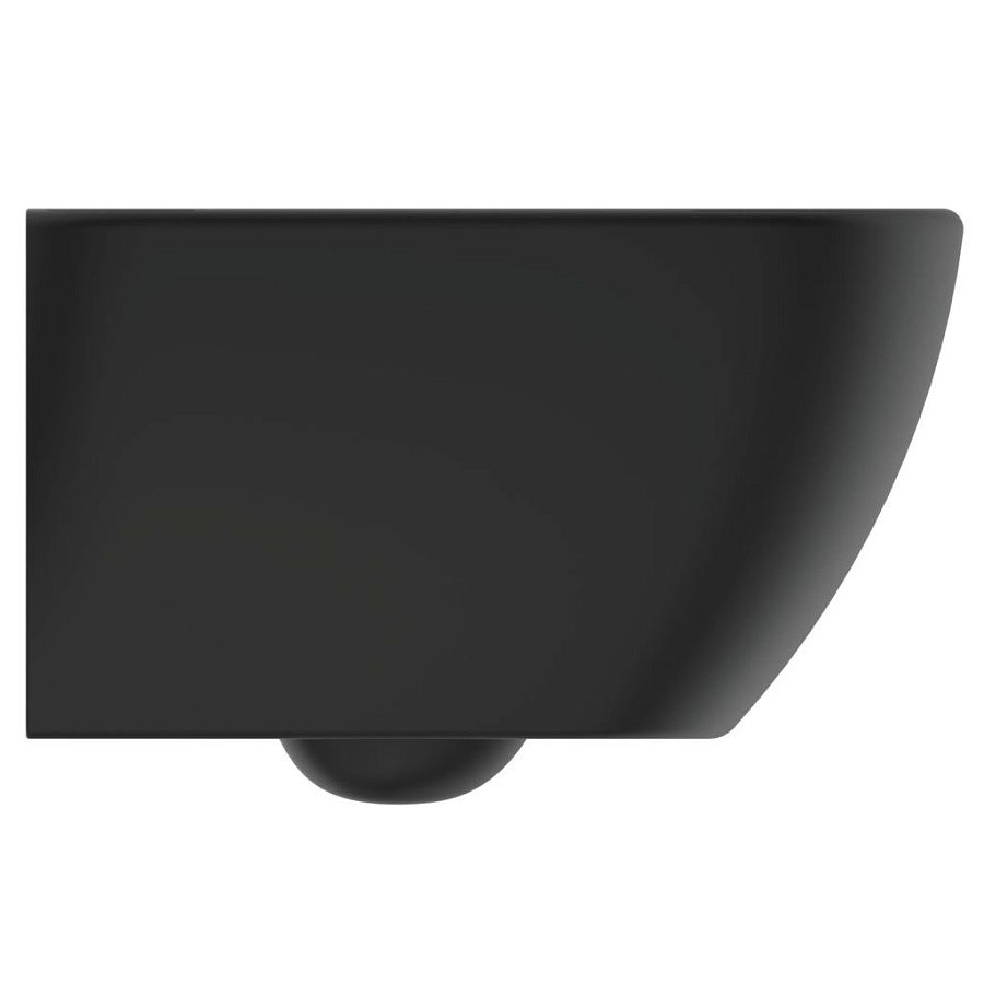 Унитаз подвесной Ideal Standard Tesi Aquablade T0079V3 черный матовый