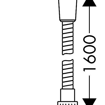 Душевой шланг Hansgrohe Metaflex 28266000