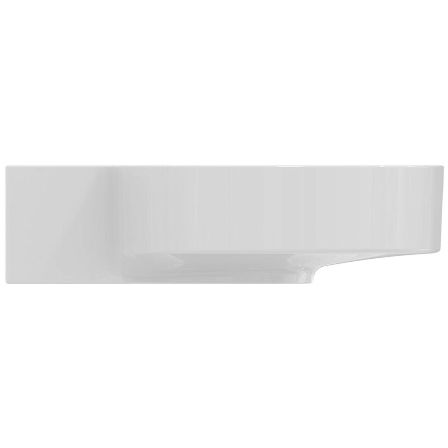 Раковина Ideal Standard Atelier Linda-X 60x50 см T4988V1 без перелива, шлифованный низ, белый матовый