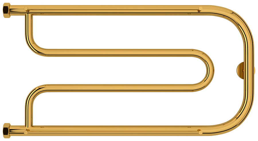 Водяной полотенцесушитель Сунержа Гусли 2 полки+ 320х650, Золото, арт.03-4010-3265