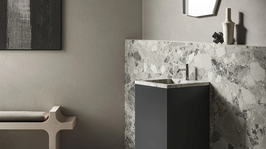 Раковина из керамогранита ITALON HOME Cube 40