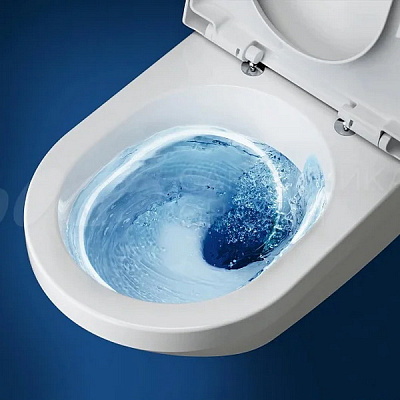 Унитаз подвесной Villeroy&Boch Skyla 5656CL01 37x53 с сиденьем микролифт, безободковый TwistFlush