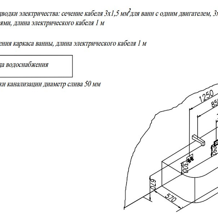 Ванна акриловая Kolpa-San Dream SP 170x75