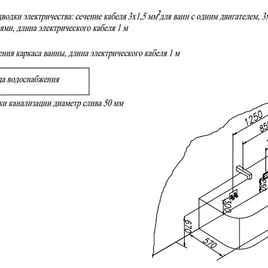 Ванна акриловая Kolpa-San Dream SP 170x75