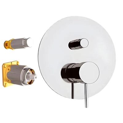 Смеситель для душа Remer X Style X09KB, хром