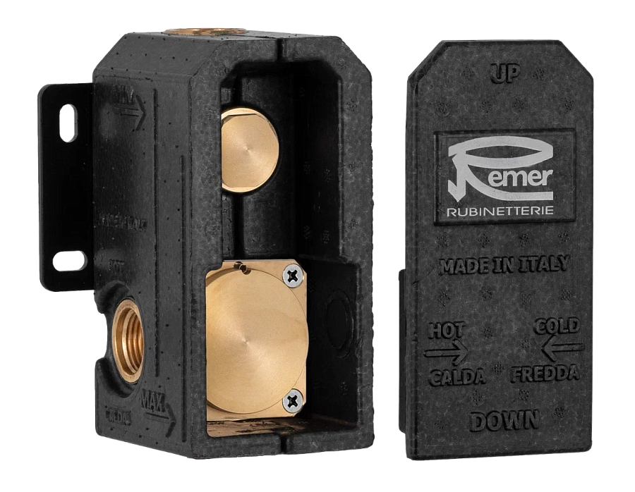 Скрытая часть на 1 или 2 выхода Remer RRBOX