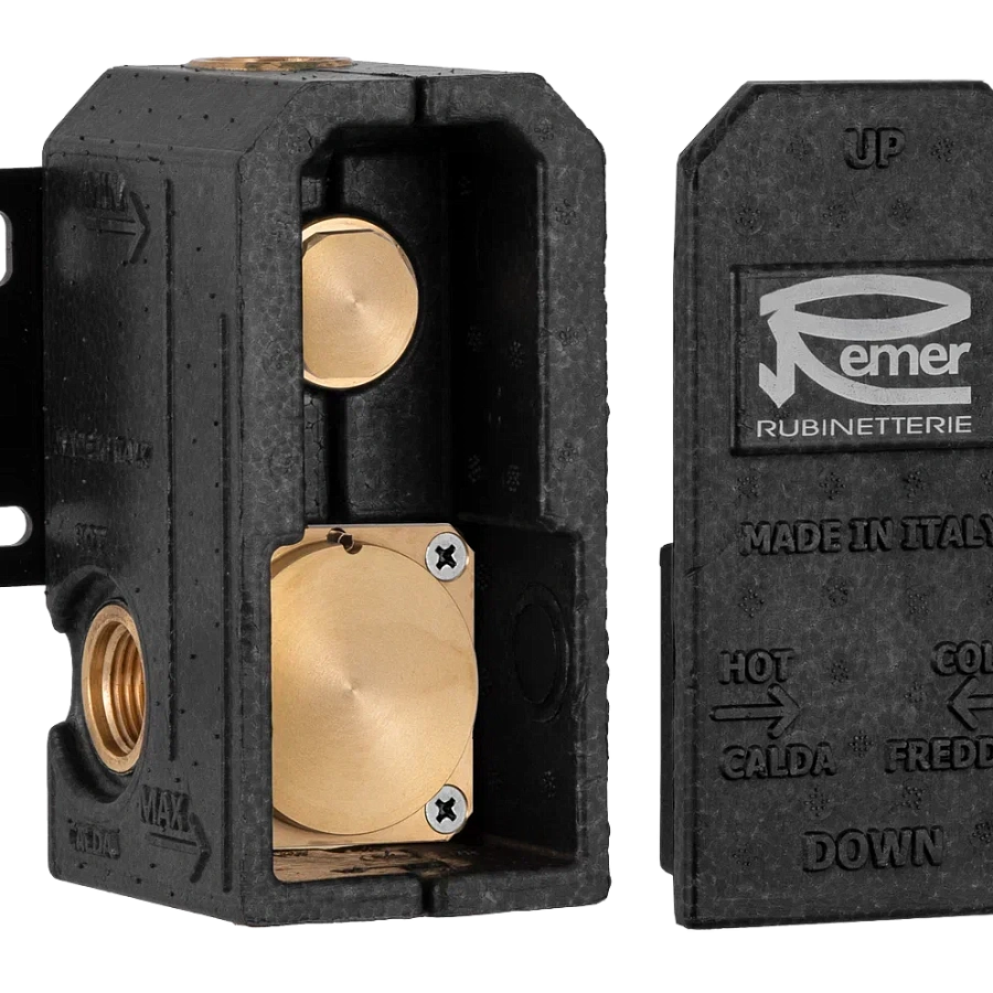 Скрытая часть на 1 или 2 выхода Remer RRBOX