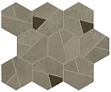 Мозаика Boost Pro Taupe Mosaico Hex Coffee