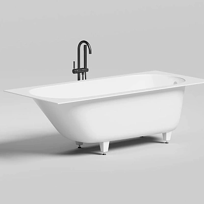 UM12312 Ванна встраиваемая LoveForm LOFO 180x80 Gelcoat белый глянцевый