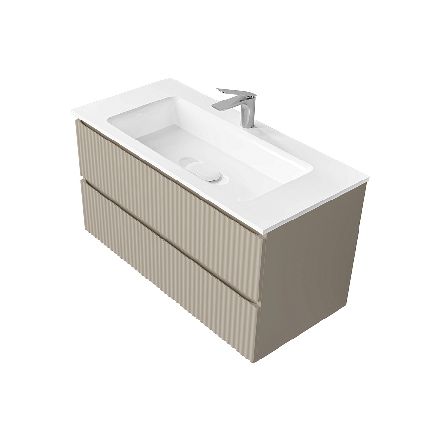 Тумба Raval Coste 100 подвесная Светло-коричневая