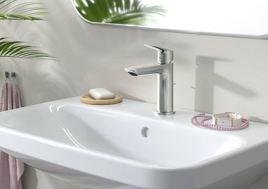 Cмеситель для умывальника Hansgrohe Logis Fine 110 click-clack хром, , 71252000
