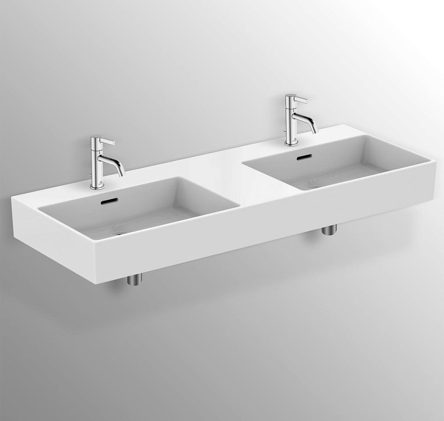 Двойной умывальник 120x45 см Ideal Standard Extra T373101