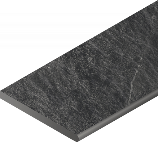 Бортик Italon MATERIA TITANIO BOR.30X60 ROUND DX / ТИТАНИО 30X60 ЗАКРУГЛ.ПР