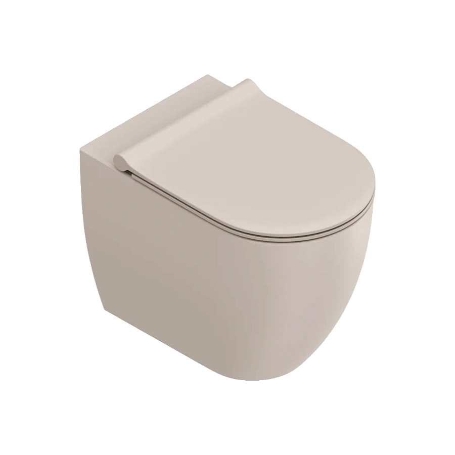 Унитаз напольный безободковый Catalano Sfera 55x35, seta матовый, арт.514550031