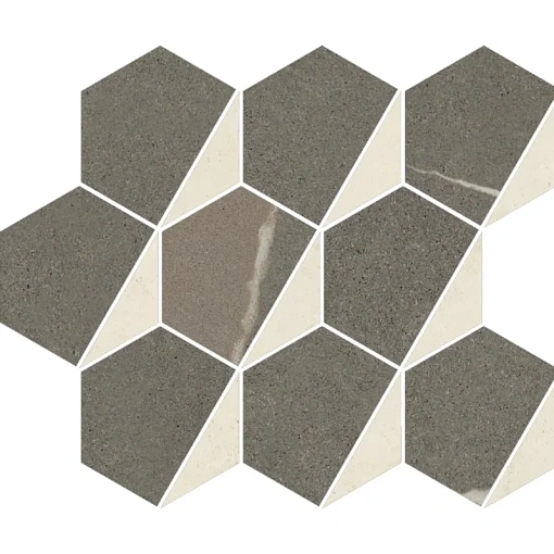 Мозаика Metropolis MOSAICO HEXAGON WARM 25.4*31