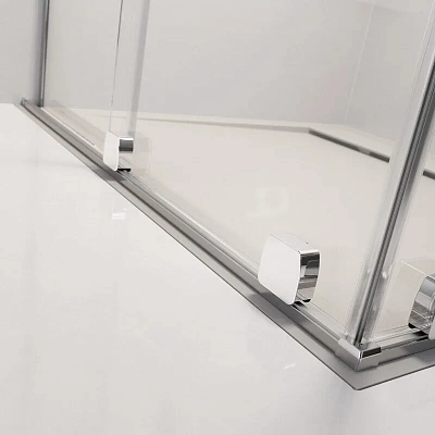 Неподвижная часть двери Radaway Furo KDJ, 73 x 200 см, стекло прозрачное, профиль хром, 10110730-01-01