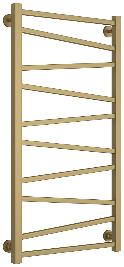 Водяной полотенцесушитель Сунержа Сирокко 1000х500, Матовое золото, арт.032-0253-1050