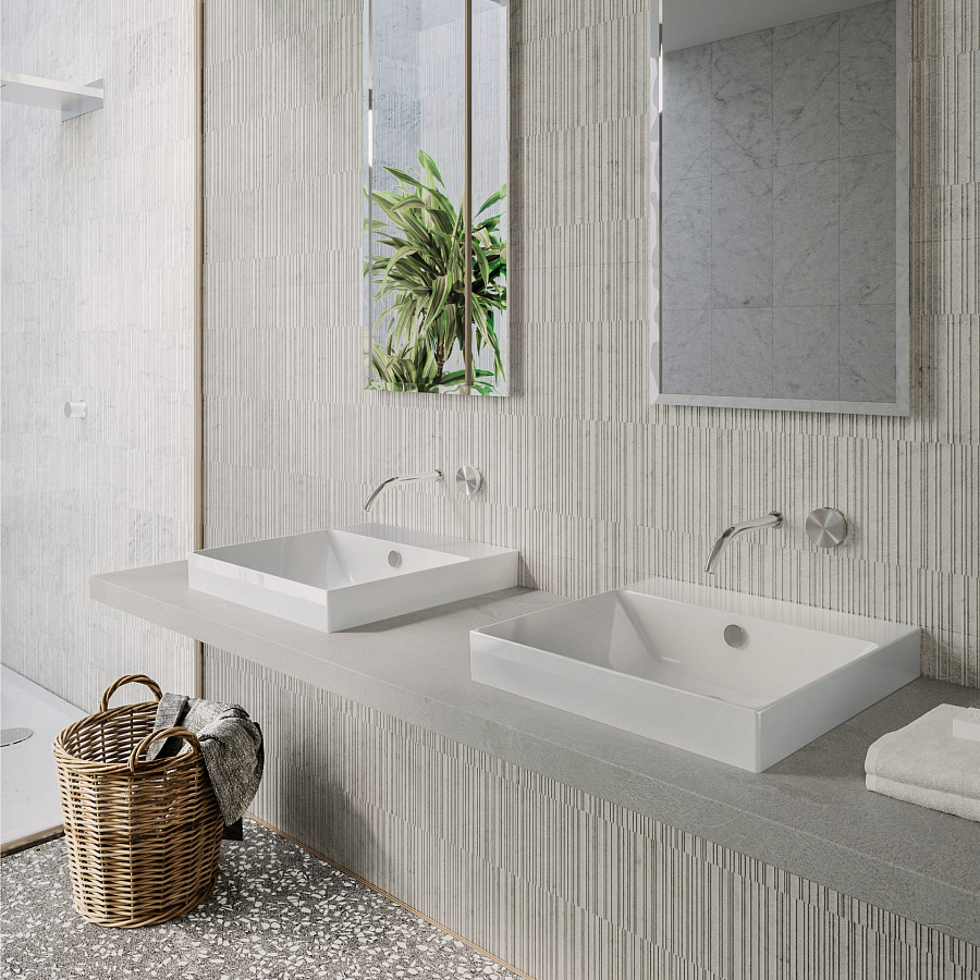 Раковина Catalano Zero 50x50, арт.0120500001, белый глянцевый