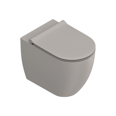 Унитаз напольный безободковый Catalano Sfera 55x35, tortora матовый, арт.514550031