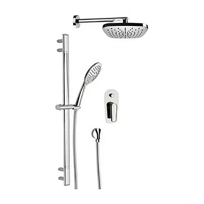 Комплект: Душевая система Remer Vanity V09S01, хром