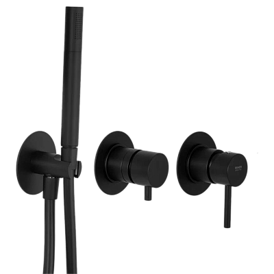 Смеситель для душа Remer X Style X97D2PNO, черный матовый
