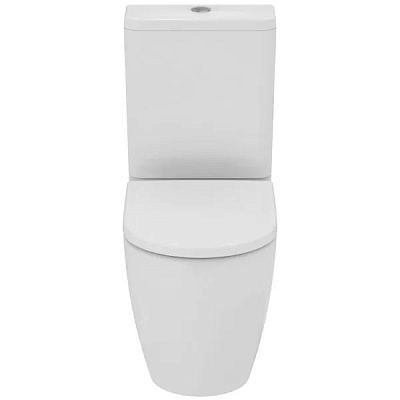 Унитаз пристенный Ideal Standard ELLISSE с бачком и сиденьем Soft-Close T569601 белый