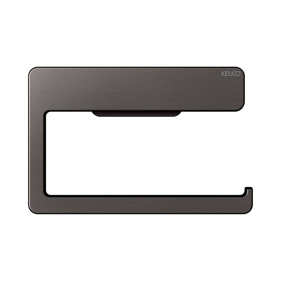 Держатель туалетной бумаги Keuco Moll 12762350000 титан черный шлифованный