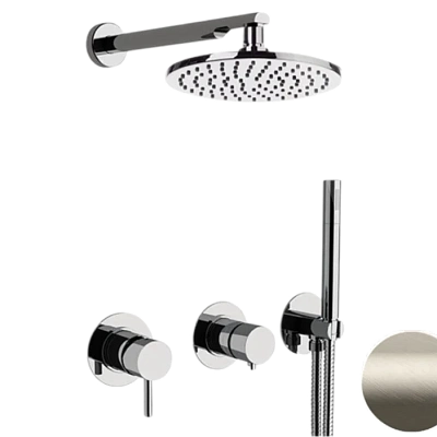 Душевая система Remer X Style X96S02OXV, сталь