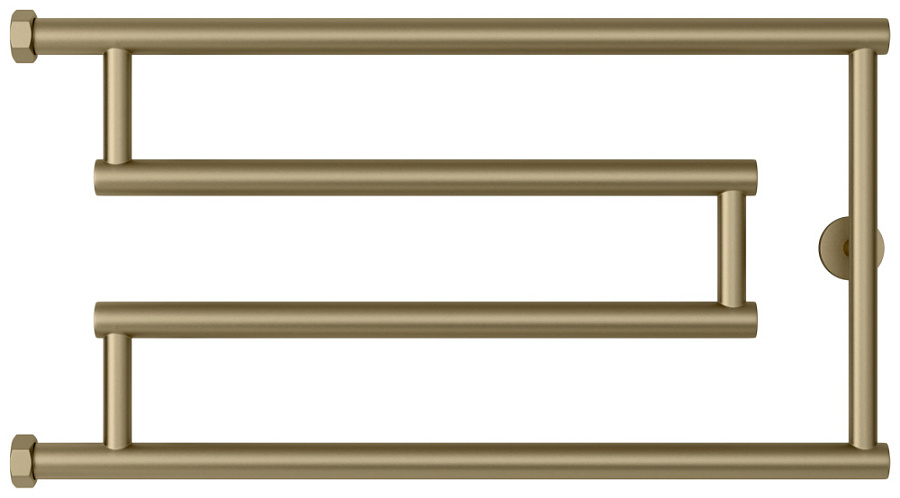 Водяной полотенцесушитель Сунержа High-Tech+ model "G" 320х650, Золотой шёлк, арт.32-4051-3265