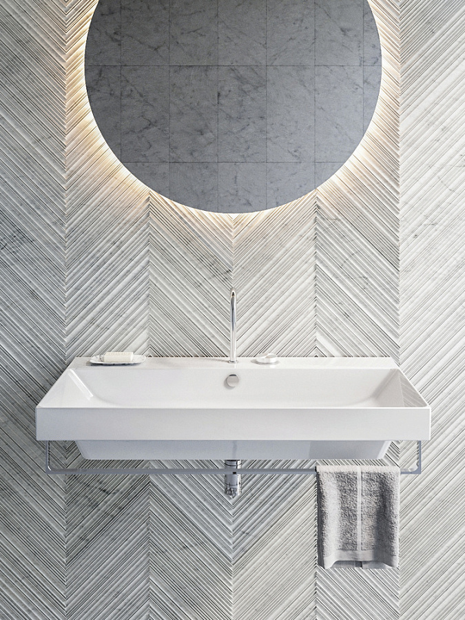 Раковина Catalano Zero 100x50, арт.0121000001, без отв. под смеситель, белый глянцевый