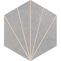 Керамогранит LIMESTONE BEAMS GREY 32x36.8