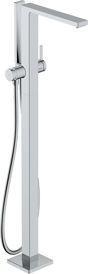 Смеситель для ванны напольный Hansgrohe Tecturis E 73445000 хром