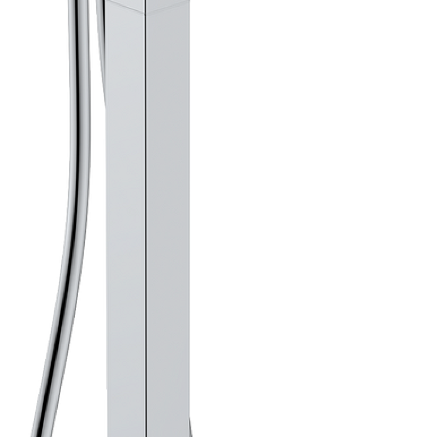 Смеситель для ванны напольный Hansgrohe Tecturis E 73445000 хром