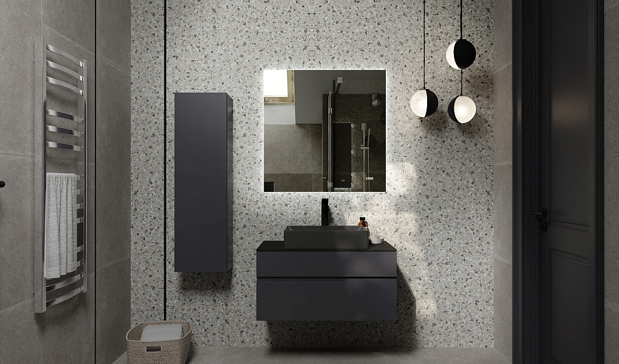 Шкаф-пенал  Raval Decent 110