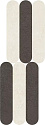 Мозаика KHROMA CURVES TALCO/MORO 20x60