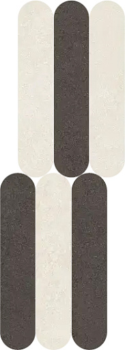 Мозаика KHROMA CURVES TALCO/MORO 20x60