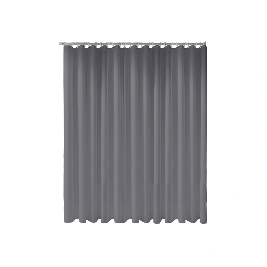 Душевая занавеска Keuco Plan Uni, размером 200х200 см, арт.14944000620. антрацит
