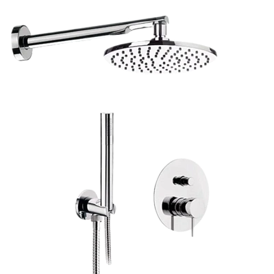 Душевая система Remer X Style X09S02O, хром