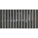 Плитка FLASH BARS GRAPHITE 12.5x25