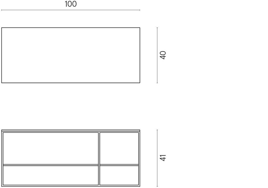 Журнальный столик со столешницей из керамогранита Italon Home SQUARE 100