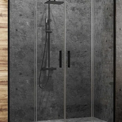 Душевая дверь Radaway Idea Black DWD 190x200