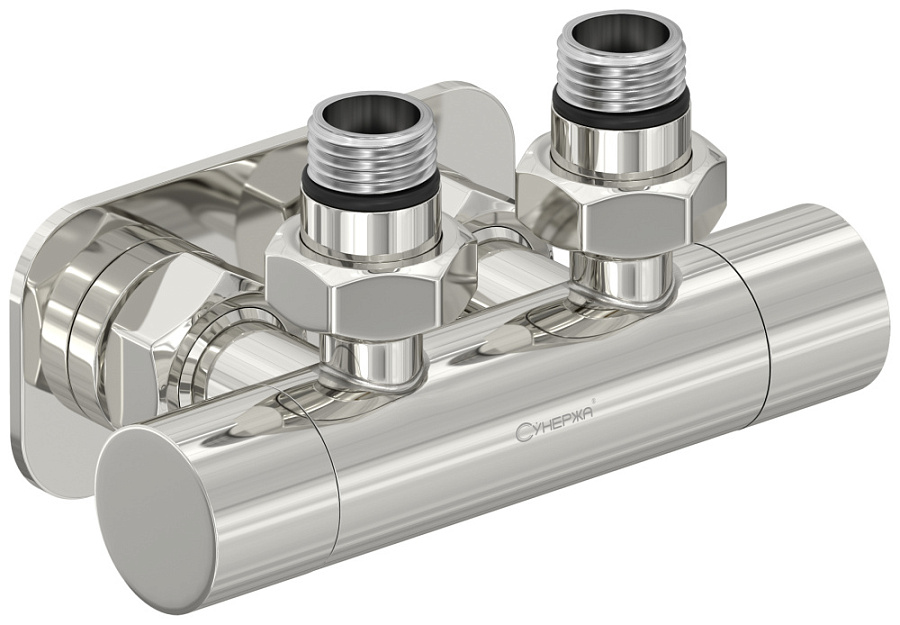 Вентиль 2х1/2" угловой скрытый-скрытый EU50 (Без покрытия), арт.00-1416-1234